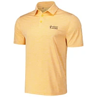 Polo Under Armour Heather Orange Valspar Championship Playoff 3.0 pour hommes