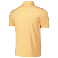 Polo Under Armour Heather Orange Valspar Championship Playoff 3.0 pour hommes