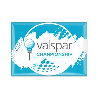 Aimant de réfrigérateur en métal WinCraft Valspar Championship 2,5'' x 3,5''