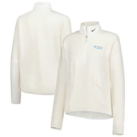 Women's Nike  Cream Valspar Championship Victory Performance Half-Zip Pullover