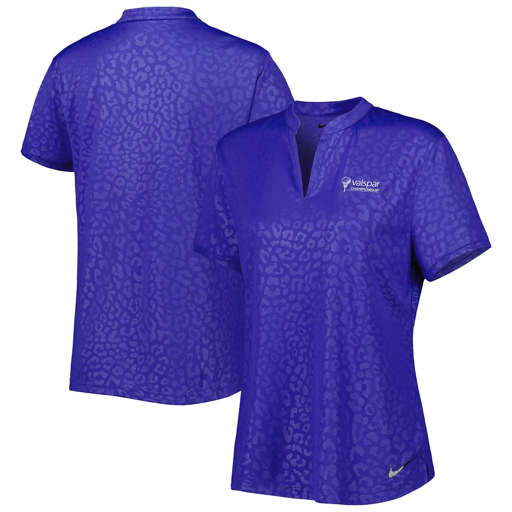 Polo Nike 2023 Valspar Championship Victory Performance pour Femme - Violet