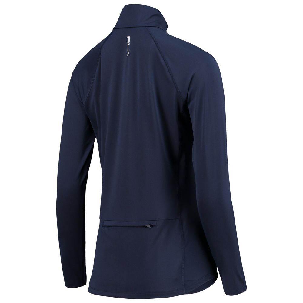 Women's RLX Navy Valspar Championship Airflow Raglan Quarter-Zip Top