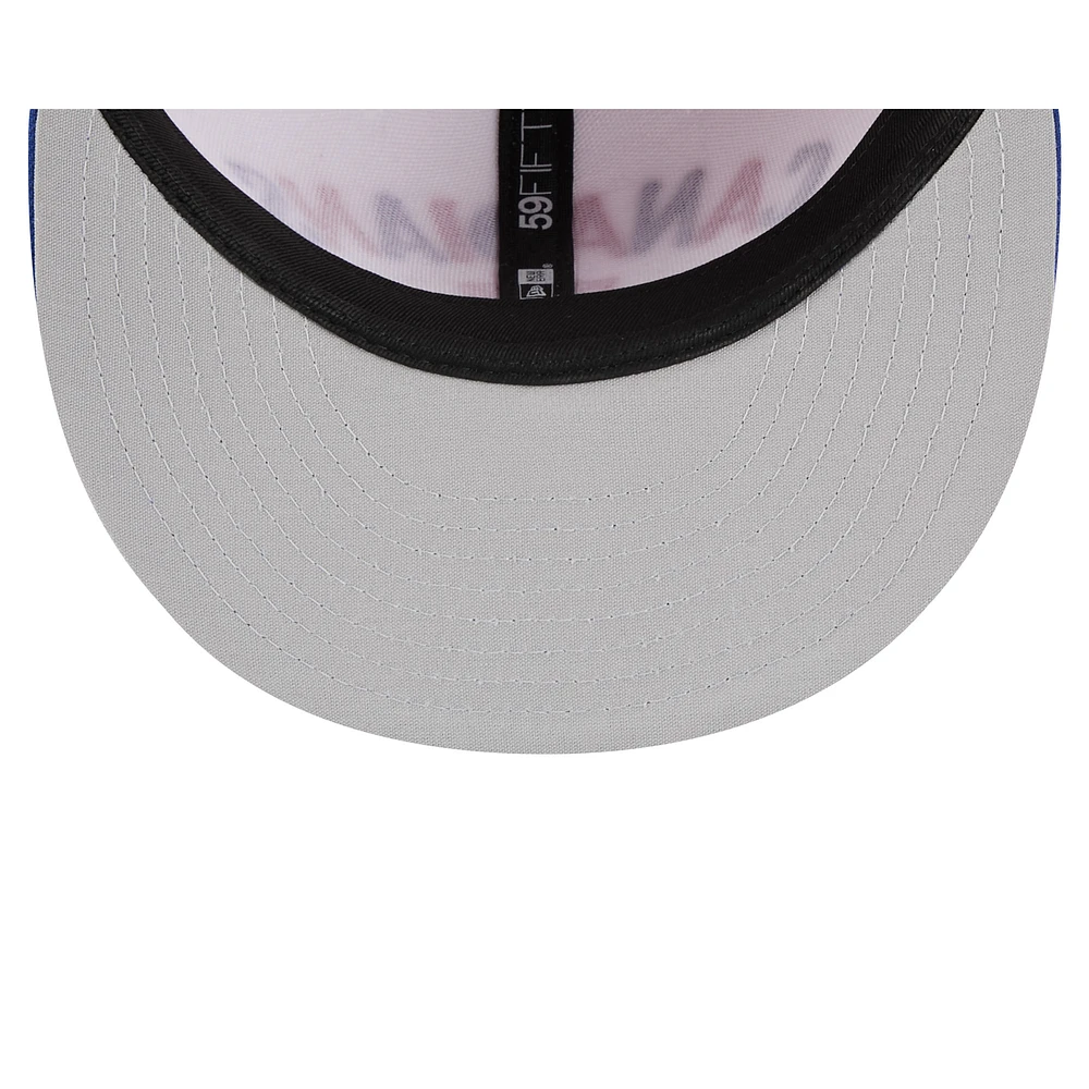Casquette ajustée 59FIFTY blanche pour homme New Era Vancouver Canadians Theme Nights