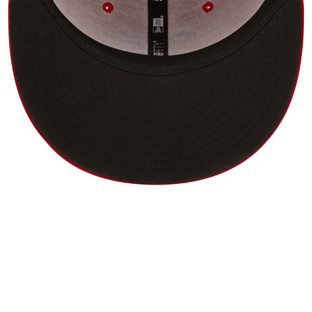 Men's New Era Red Vancouver Canadians Authentic Collection 59FIFTY Fitted Hat