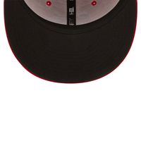 Men's New Era Red Vancouver Canadians Authentic Collection 59FIFTY Fitted Hat