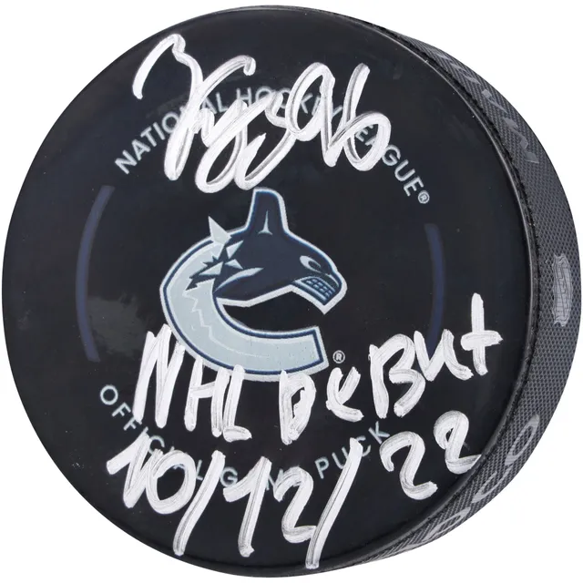 Andrei Kuzmenko Vancouver Canucks Autographed Mini Composite Hockey Stick