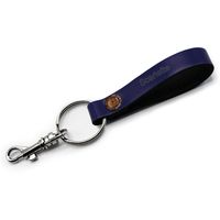 Vancouver Canucks Personalized Leather Loop Keychain