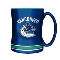 Blue Vancouver Canucks Sculpted Relief Mug