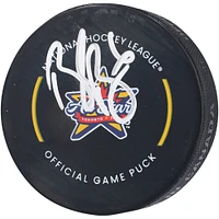 Brock Boeser Vancouver Canucks Autographed 2024 NHL All-Star Game Official Game Puck 