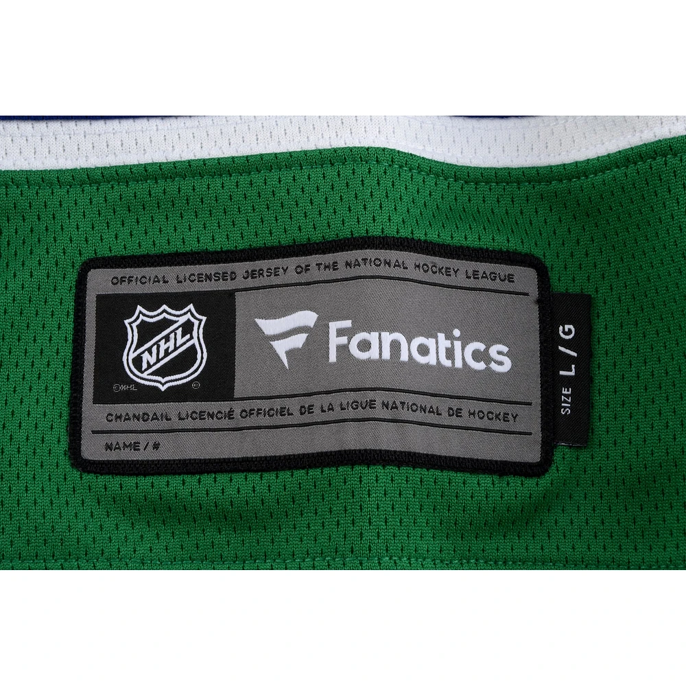 Brock Boeser Vancouver Canucks Autographed Blue Fanatics Breakaway Jersey