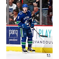 Brock Boeser Vancouver Canucks Unsigned Goal Celebration Photograph
