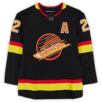 Daniel Sedin Vancouver Canucks Autographed Black Alternate adidas Authentic Jersey