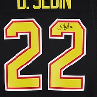 Daniel Sedin Vancouver Canucks Autographed Black Alternate adidas Authentic Jersey
