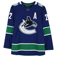 Daniel Sedin Vancouver Canucks Autographed Blue Adidas Authentic Jersey