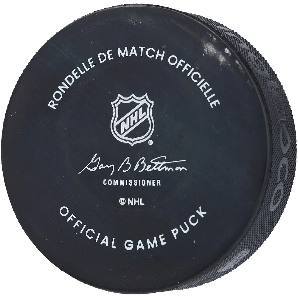 Elias Pettersson Vancouver Canucks Autographed 2024 NHL All-Star Game Official Game Puck 