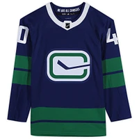 Elias Pettersson Vancouver Canucks Autographed Blue Alternate Adidas Authentic Jersey