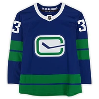 Henrik Sedin Vancouver Canucks Autographed Blue Alternate adidas Authentic Jersey