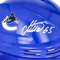 Casque bleu miniature autographié par Ilya Mikheyev des Canucks de Vancouver
