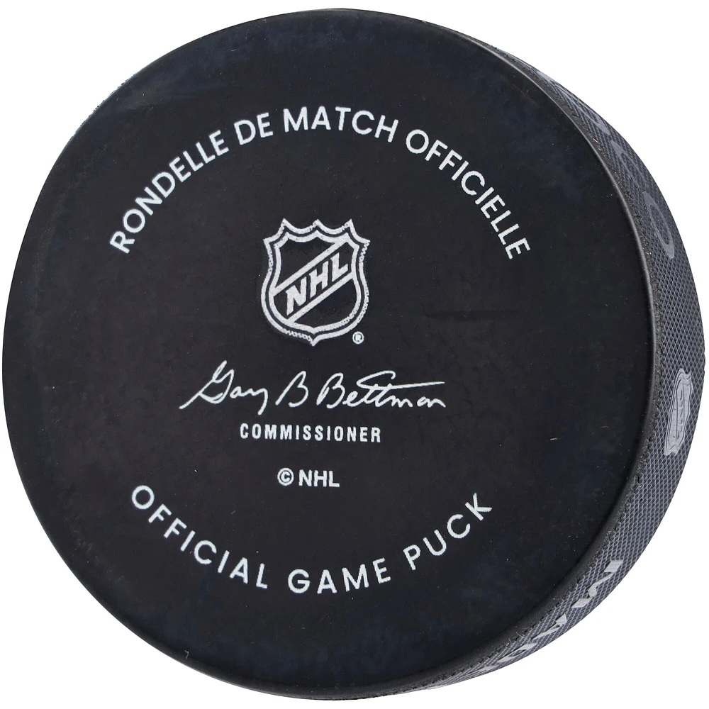 Ilya Mikheyev Vancouver Canucks Autographed Official Game Puck