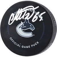 Ilya Mikheyev Vancouver Canucks Autographed Official Game Puck