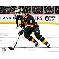 J.T. Miller Vancouver Canucks Unsigned Alternate Throwback Jersey Skating Photograph