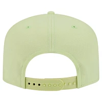 Casquette ajustable 9FIFTY ton sur ton en forme de A des Canucks de Vancouver de New Era pour homme, vert clair