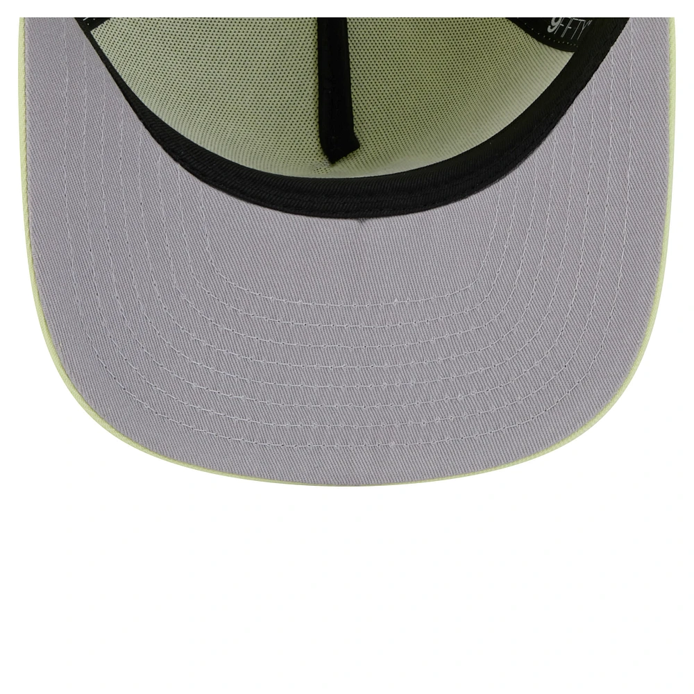 Casquette ajustable 9FIFTY ton sur ton en forme de A des Canucks de Vancouver de New Era pour homme, vert clair