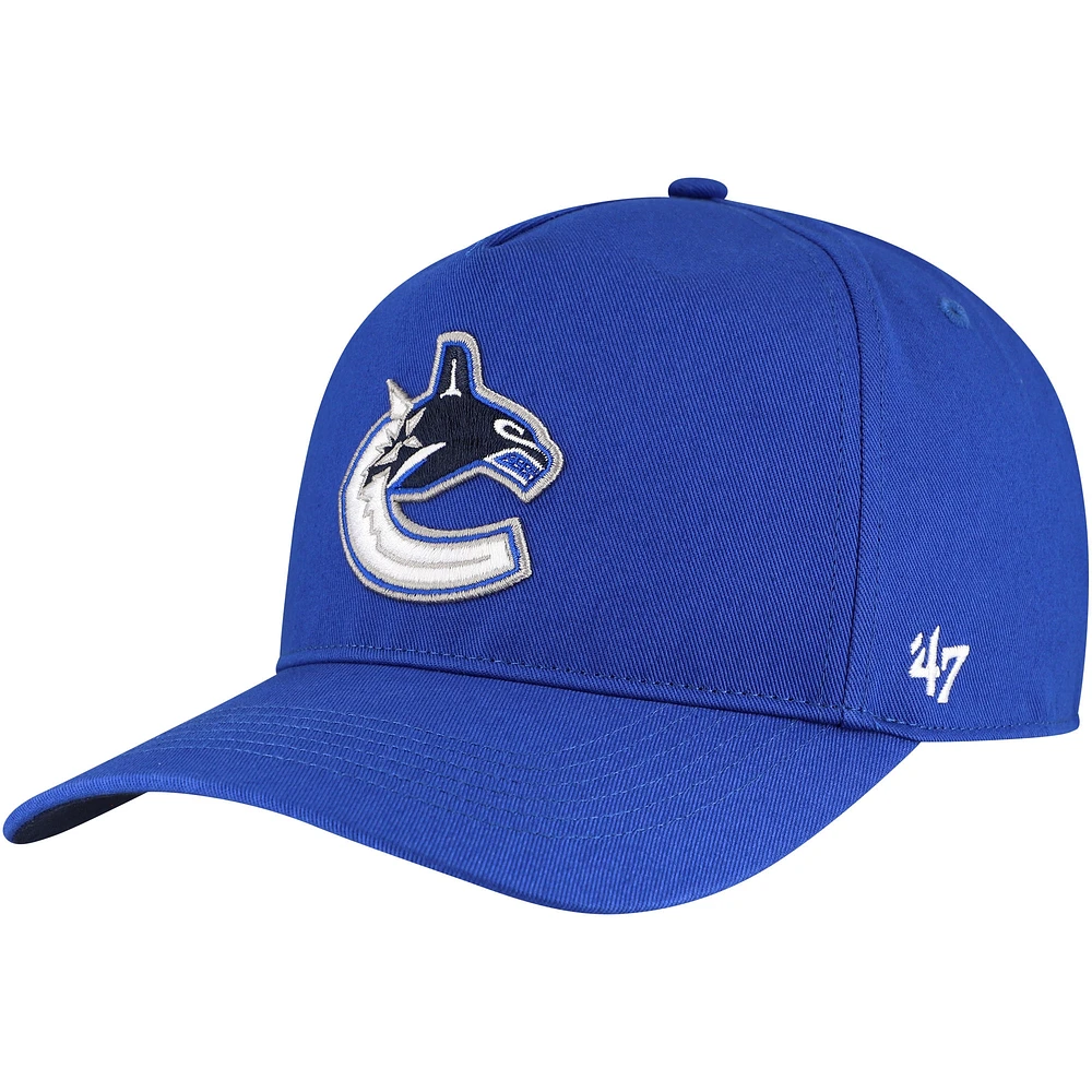 Casquette ajustable bleue « 47 » pour homme Vancouver Canucks