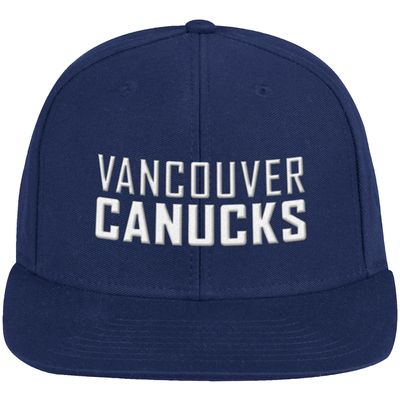 Men's adidas Blue Vancouver Canucks Team - Snapback Hat