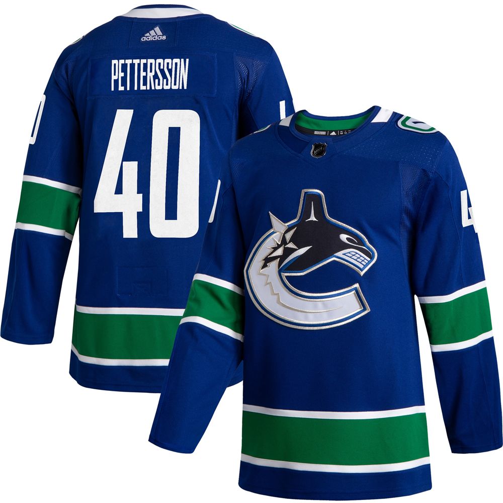 Youth Elias Pettersson White Vancouver Canucks 2019/20 Away
