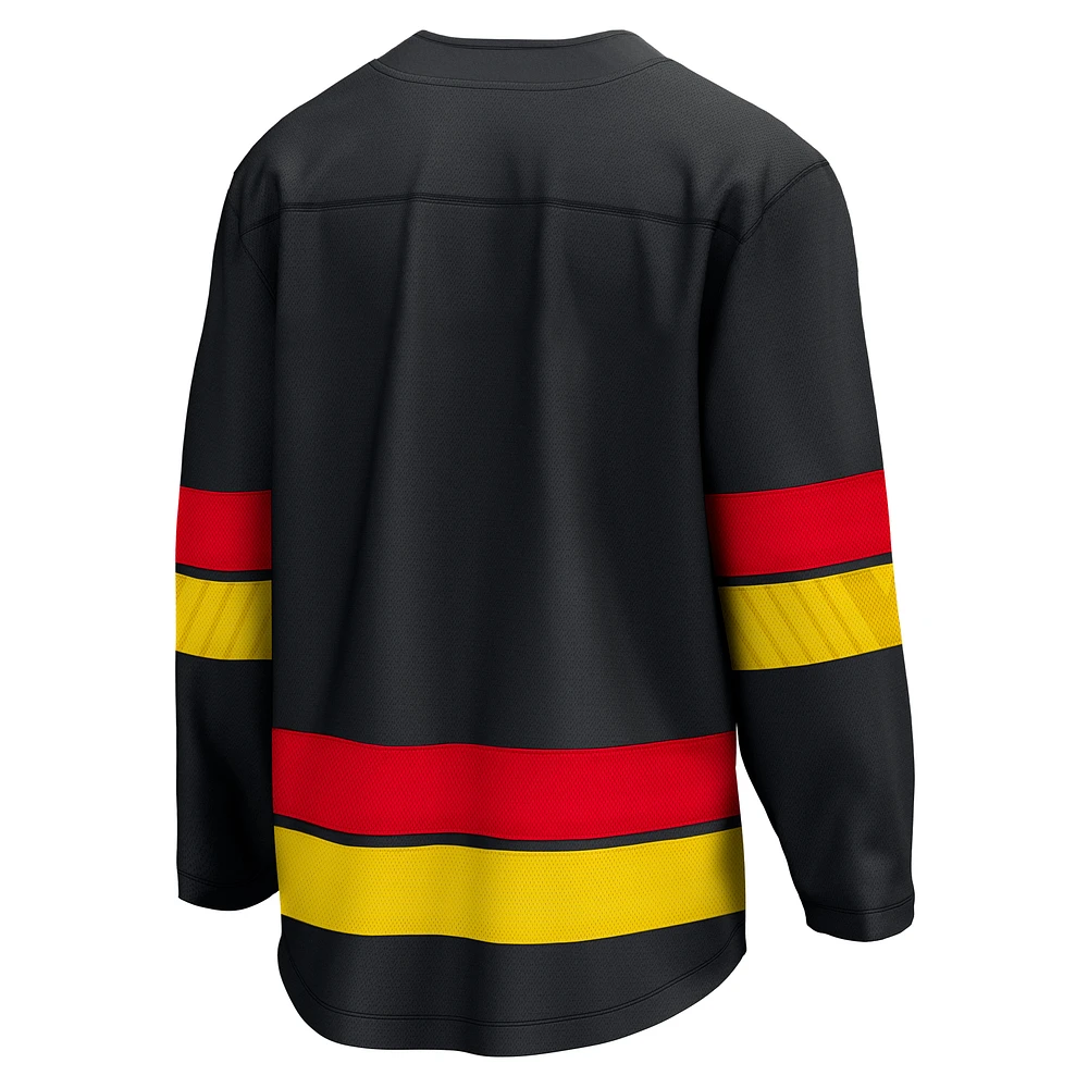 Men's Fanatics Black Vancouver Canucks Alternate - 2022/23 Premier Breakaway Jersey