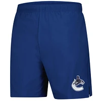 Men's Fanatics Blue Vancouver Canucks Authentic Pro Performance Shorts