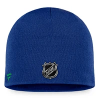 Men's Fanatics Blue Vancouver Canucks Authentic Pro Training Camp - Beanie