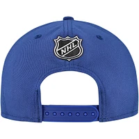 Men's Fanatics Blue Vancouver Canucks Authentic Pro Training Camp Snapback Hat