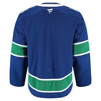 Maillot authentique Pro à domicile bleu Fanatics pour homme des Vancouver Canucks