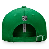 Men's Fanatics Kelly Green Vancouver Canucks 2022 NHL Draft - Authentic Pro Rink Adjustable Hat