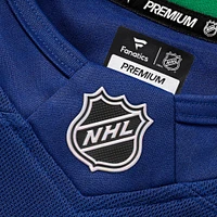 Men's Fanatics Quinn Hughes Blue Vancouver Canucks Home Premium Player Jersey