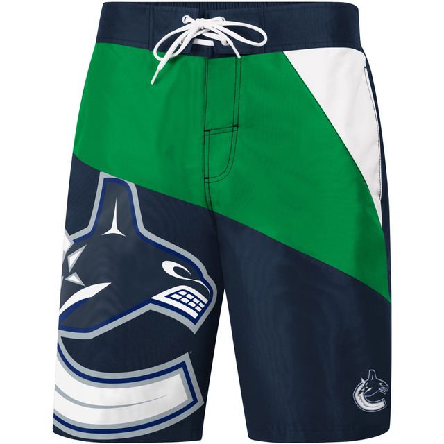 Homme G-III Sports by Carl Banks Blue Vancouver Canucks Wind Wave - Short de surf