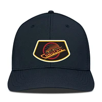 Men's Levelwear Black Vancouver Canucks Rise Skylight Flex Hat