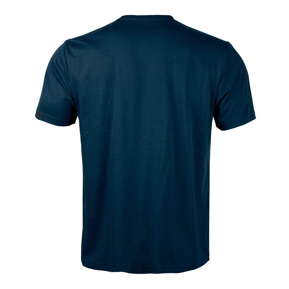 Men's Levelwear Navy Vancouver Canucks Richmond Retro Team 2.0 T-Shirt
