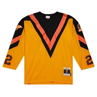 Men's Mitchell & Ness Dave Williams Yellow Vancouver Canucks  1981/82 Blue Line Player Jersey