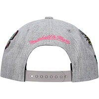 Men's Mitchell & Ness Gray Vancouver Canucks Smells Like Spring Spirit Snapback Hat