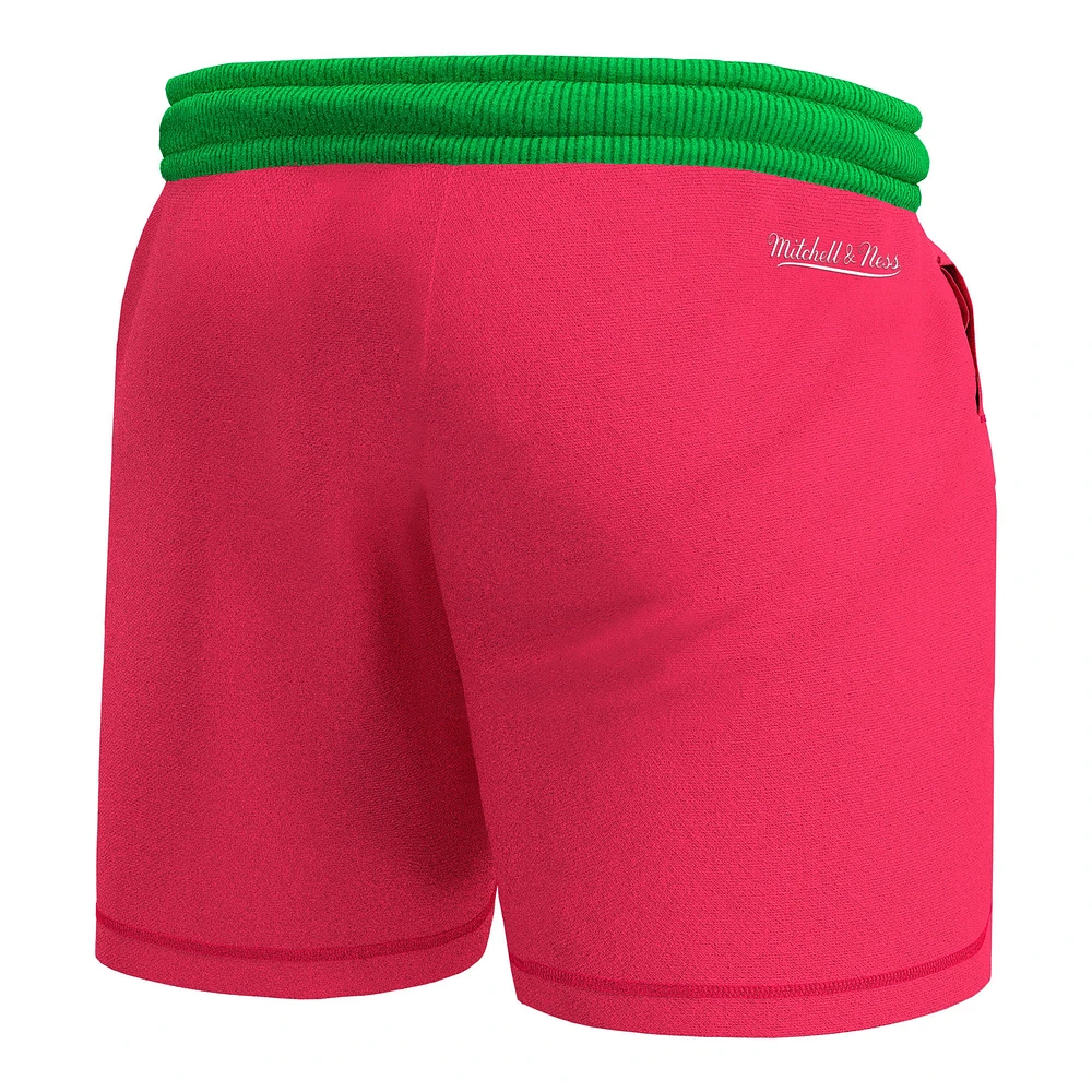 Short pour homme Mitchell & Ness Pink Vancouver Canucks Party Mix