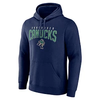 Men's Navy Vancouver Canucks Special Edition 2.0 Wordmark Pullover Hoodie