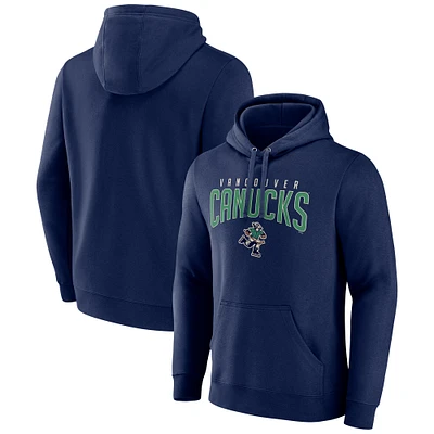 Sweat à capuche bleu marine pour homme Vancouver Canucks Special Edition 2.0 Wordmark