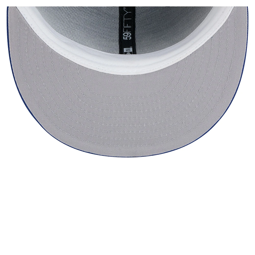 Casquette ajustée 59FIFTY bleue des Canucks de Vancouver New Era pour homme