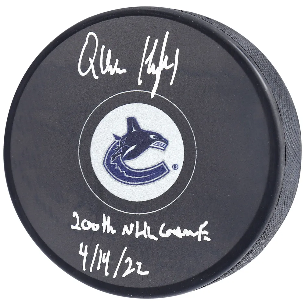 Vancouver Canucks Memorabilia  Official Autographed Merchandise