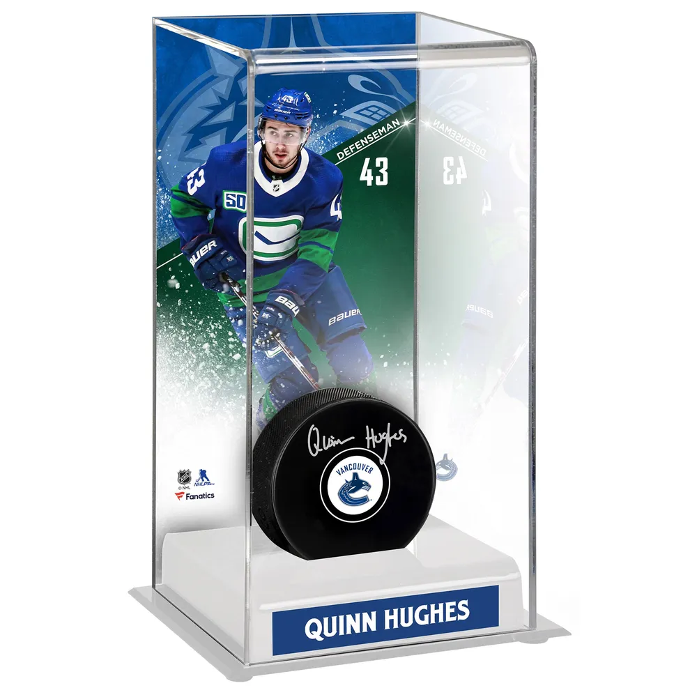 Men's Fanatics Branded Quinn Hughes Blue Vancouver Canucks