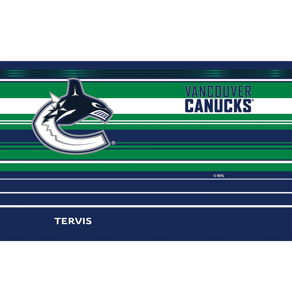 Tervis Vancouver Canucks 20oz. Hype Stripes Stainless Steel Tumbler