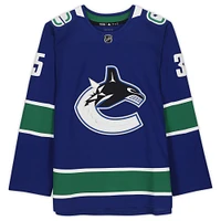 Thatcher Demko Vancouver Canucks Autographed adidas Authentic Jersey